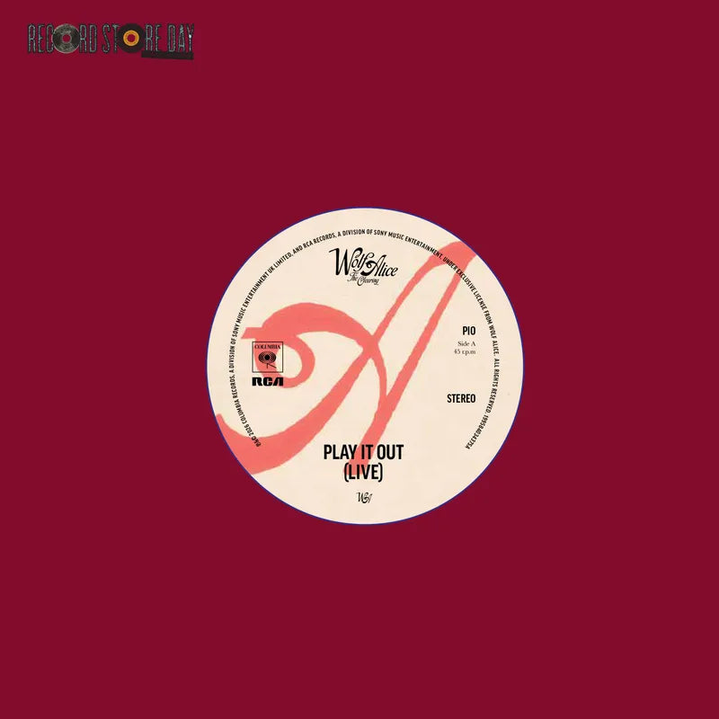 Wolf Alice - Play It Out (Live) b/w Midnight Song (Live) 7"