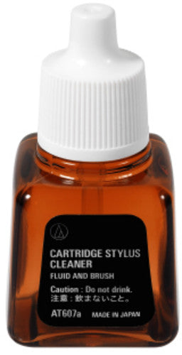 Audio Technica AT607a Turntable Cartridge Stylus Cleaning Fluid With Brush