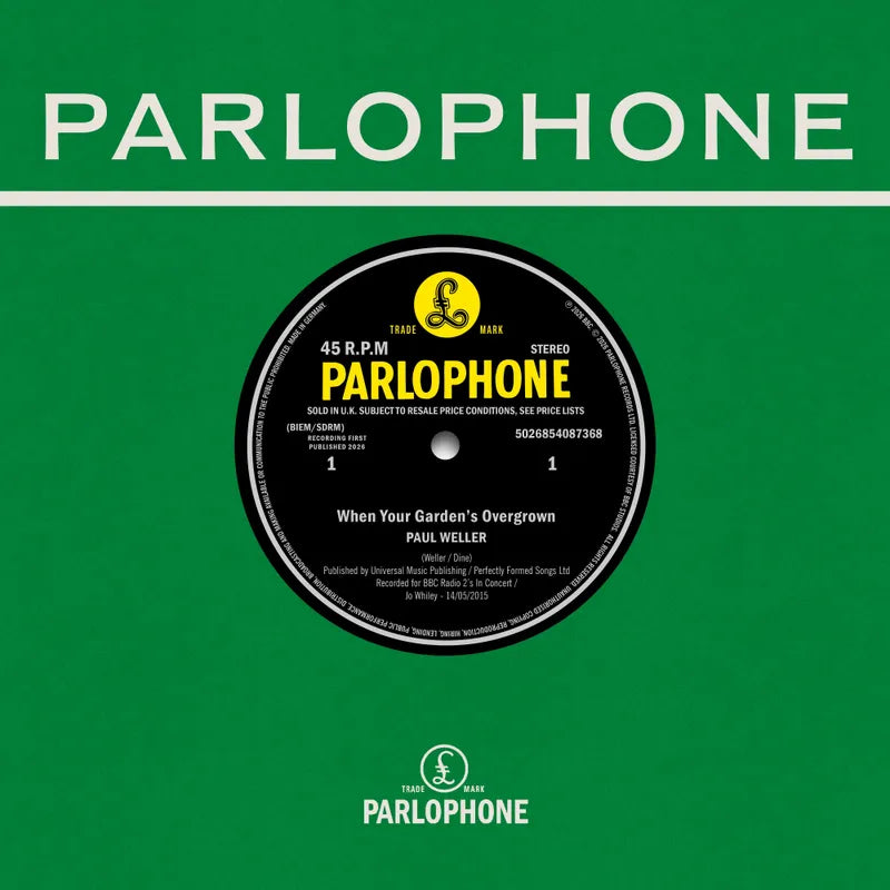 Paul Weller - When Your Garden's Overgrown / Boy About Town (Weller at the BBC Vol. 2) 7"